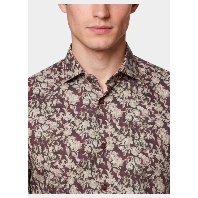 R2 Amsterdam Overhemd heren floral print on poplin 134.wsp.066/080 211364 large