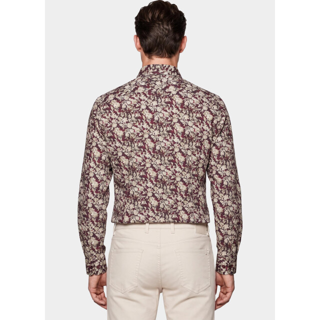 R2 Amsterdam Overhemd heren floral print on poplin 134.wsp.066/080 211364 large