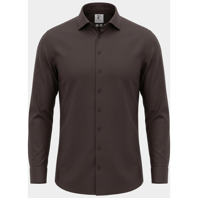 R2 Amsterdam Overhemd heren knitted dobby shirt 134.wsp.009/041 211359 large