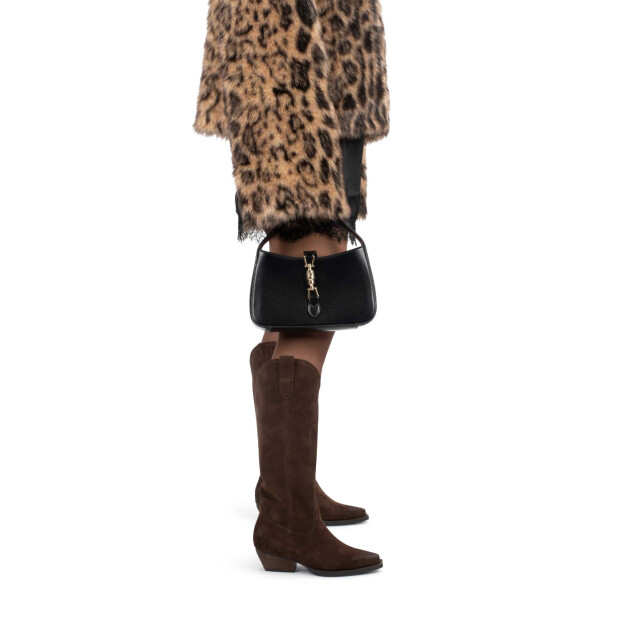 Poelman Ps dana laarzen dark brown western dames CLSHN3A231-22RPOE large