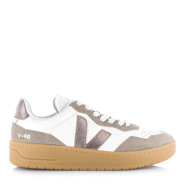 Veja V-90 o.t. leather pure bronze lage sneakers dames VD2021724 large