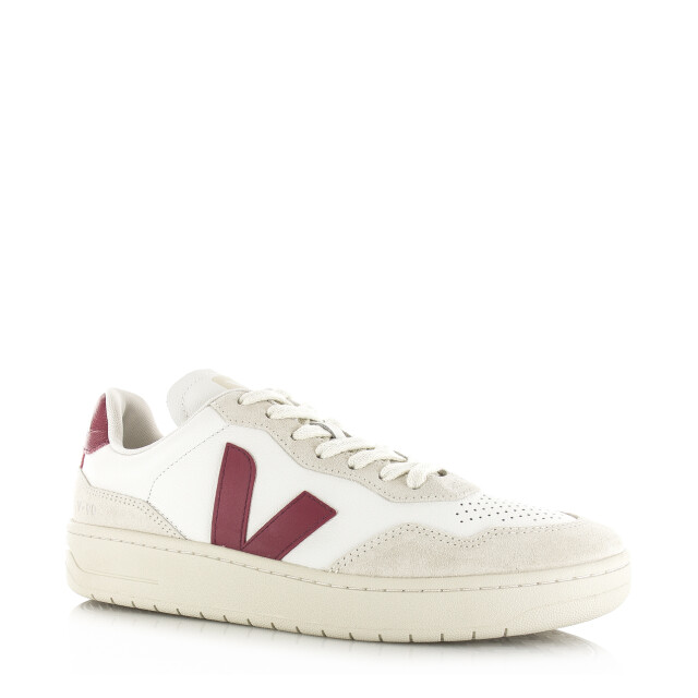 Veja V-90 o.t. leather white marsala lage sneakers unisex VD2021723 large
