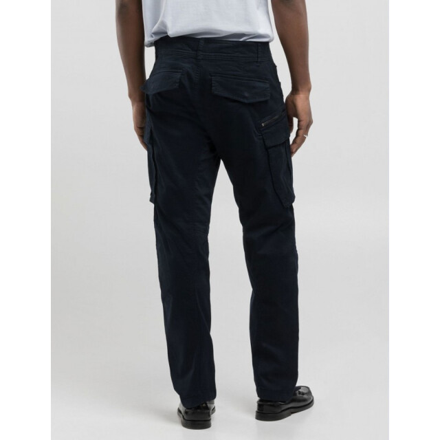 Replay M9873a joe- heren cargo pant navy rep 000.84387 970/M9873A Joe large