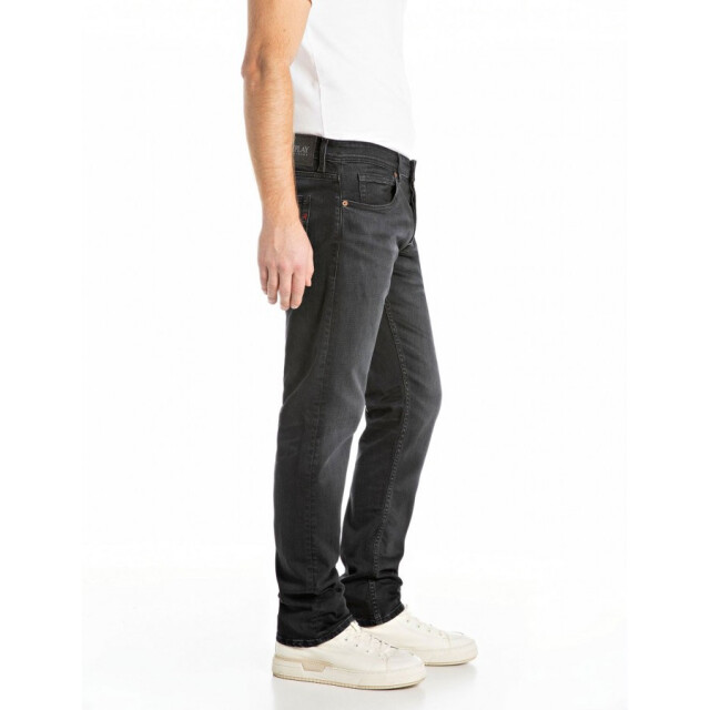 Replay Ma972 grover 099 black heren denim regular straight- rep 000.573B914 099/MA972 Grover  099 large