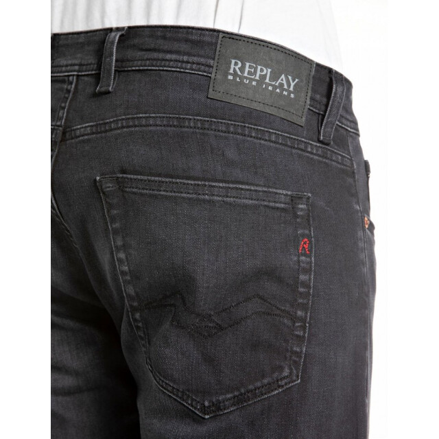 Replay Ma972 grover 099 black heren denim regular straight- rep 000.573B914 099/MA972 Grover  099 large