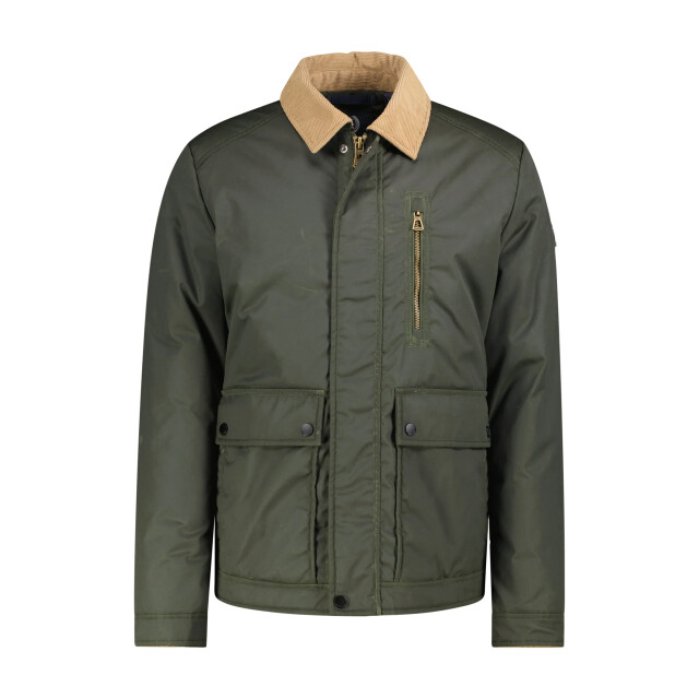 Lerros Heren jas 2687023 683 original olive Lerros jas 2687023 683OriginalOlive large