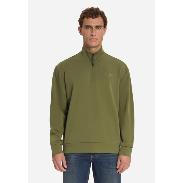 No Excess Heren sweater 33100804 152 moss NoExcess Sweater 33100804 152Moss large