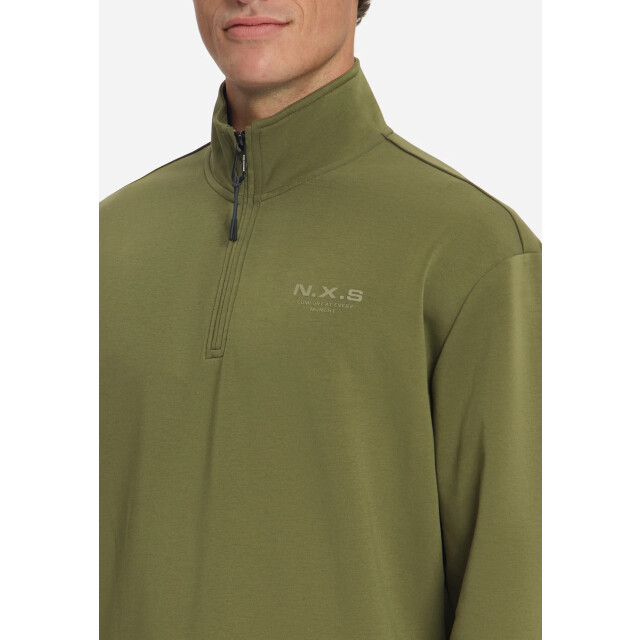 No Excess Heren sweater 33100804 152 moss NoExcess Sweater 33100804 152Moss large