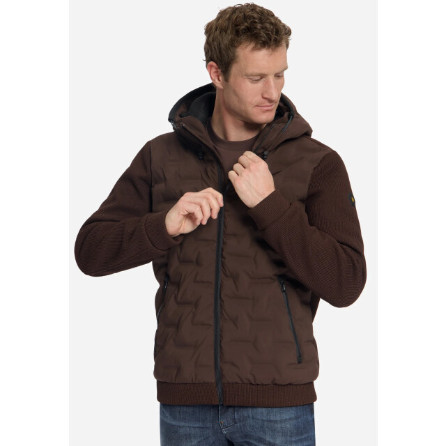 No Excess Heren jas 33630819sn 042 dark brown NoExcess Jas 33630819SN 042DarkBrown large