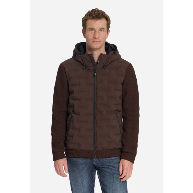 No Excess Heren jas 33630819sn 042 dark brown NoExcess Jas 33630819SN 042DarkBrown large
