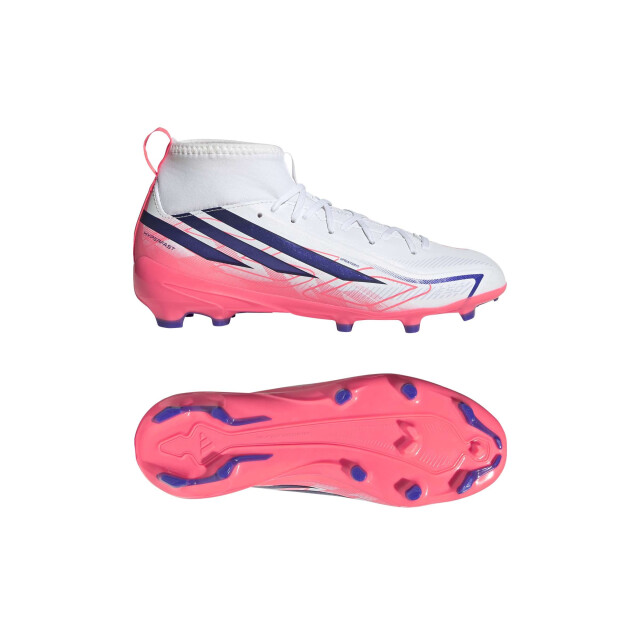 Adidas f50 hyperfast league mid fg j voetbal schoen firm ground jongens - 075529_100-3,5 large