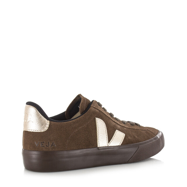 Veja Campo suede walnut platine moonrock lage sneakers dames CP0321810A large