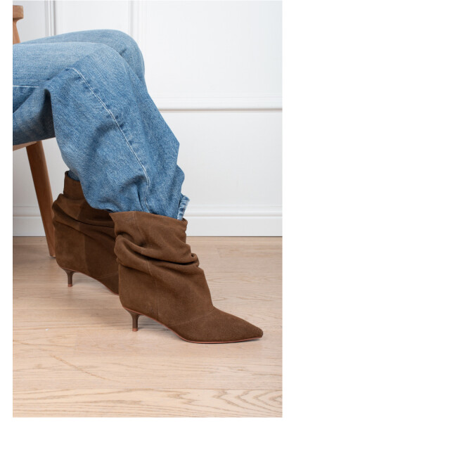 Poelman Ps luan laarzen enkellaars met hak dames CL18222-01LPSH large