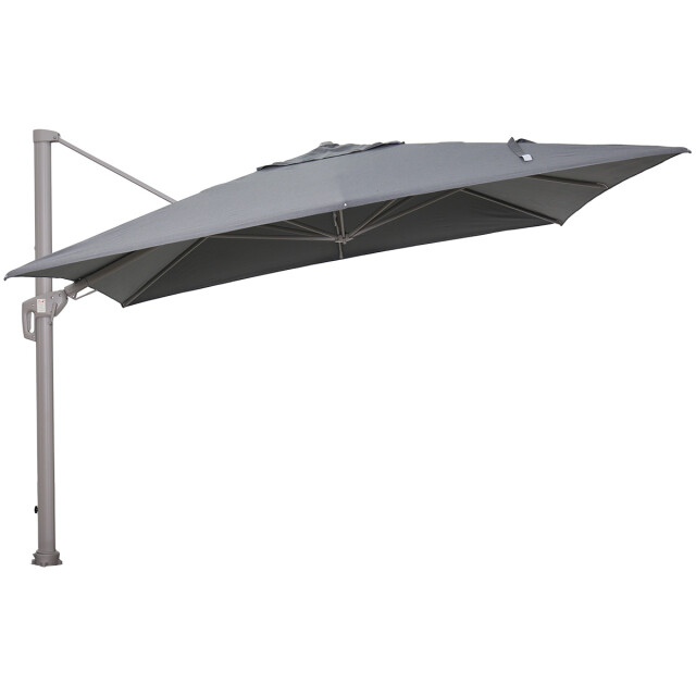 Garden Impressions Hawaii big pole ii zweefparasol 350x350 taupe/royal 3537840 large