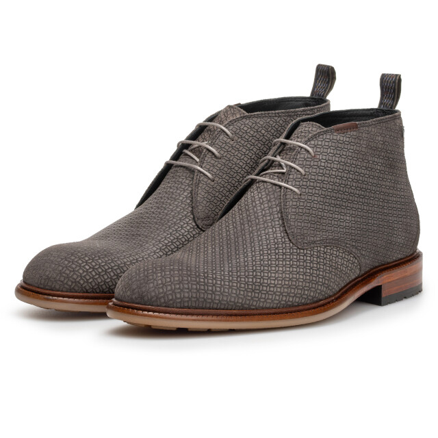 Floris van Bommel SFM-50132-31-01 De Normer Veterschoenen Grijs SFM-50132-31-01 De Normer large