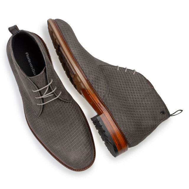 Floris van Bommel SFM-50132-31-01 De Normer Veterschoenen Grijs SFM-50132-31-01 De Normer large