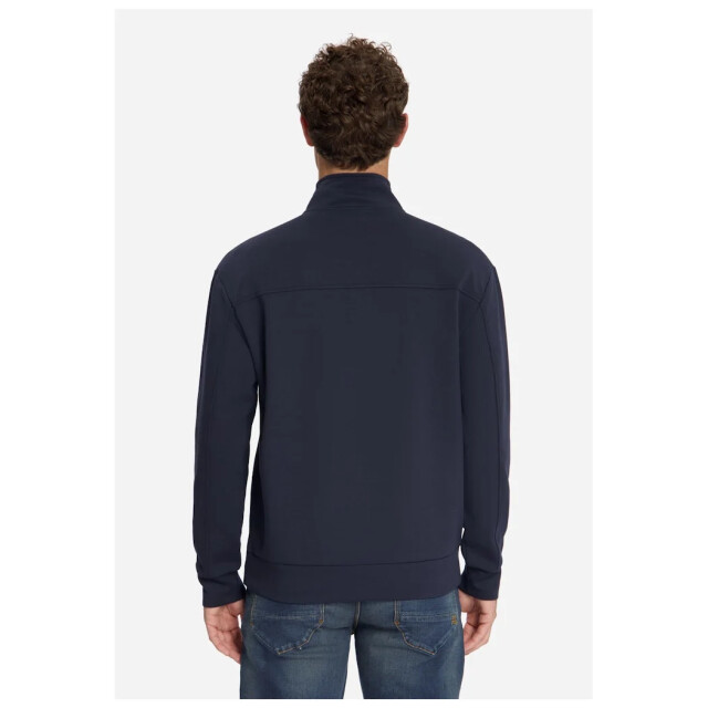 No Excess Sweater half zip dark night 33100804-178 large