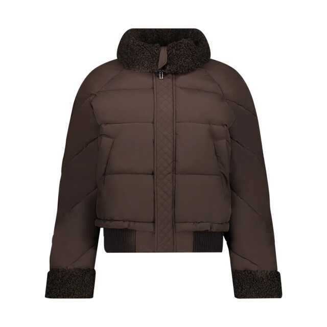 Geisha Jacket nylon dark brown 68524-16-000785 large