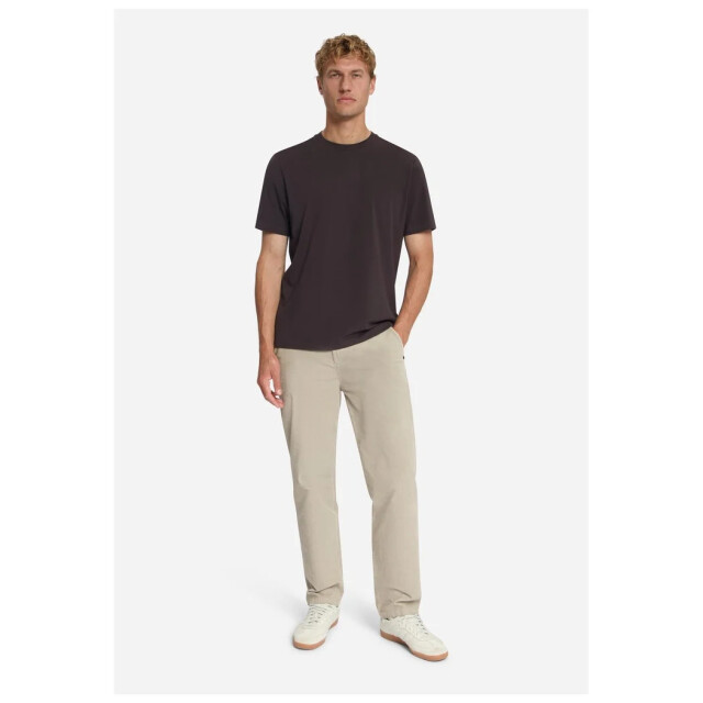 No Excess T-shirt crewneck solid basic stretc dark brown 33340703SN-042 large