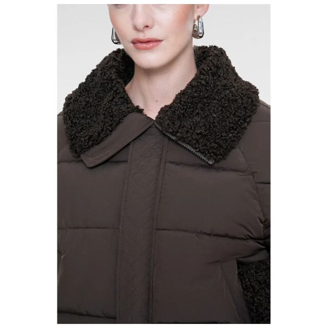 Geisha Jacket nylon dark brown 68524-16-000785 large