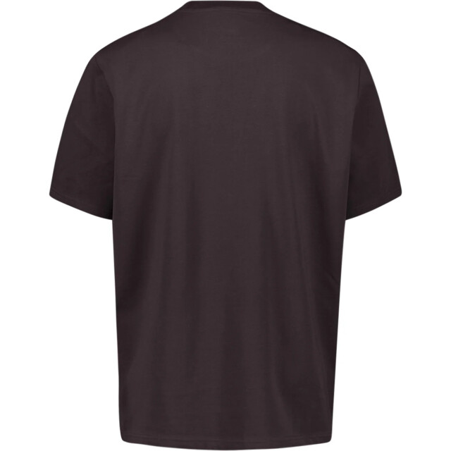 No Excess T-shirt crewneck solid basic stretc dark brown 33340703SN-042 large