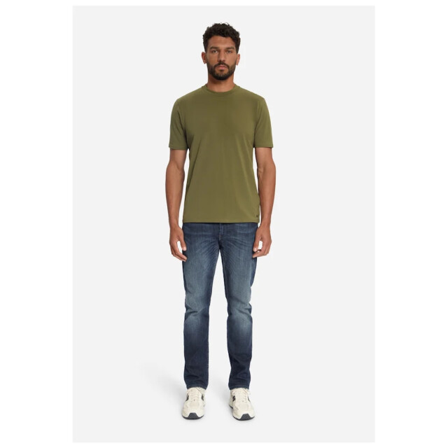 No Excess T-shirt crewneck solid basic stretc moss 33340703SN-152 large