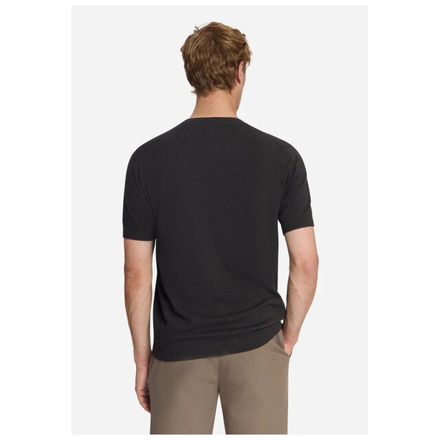 No Excess Pullover short sleeve crewneck mela dark brown 33220793-042 large