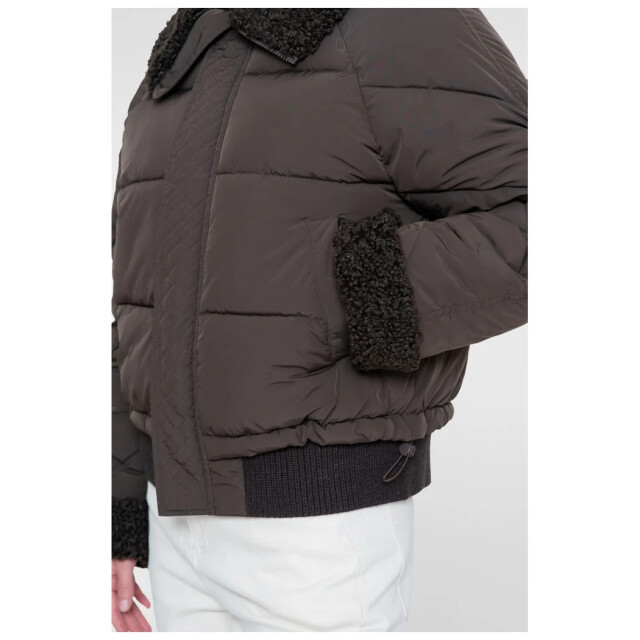 Geisha Jacket nylon dark brown 68524-16-000785 large