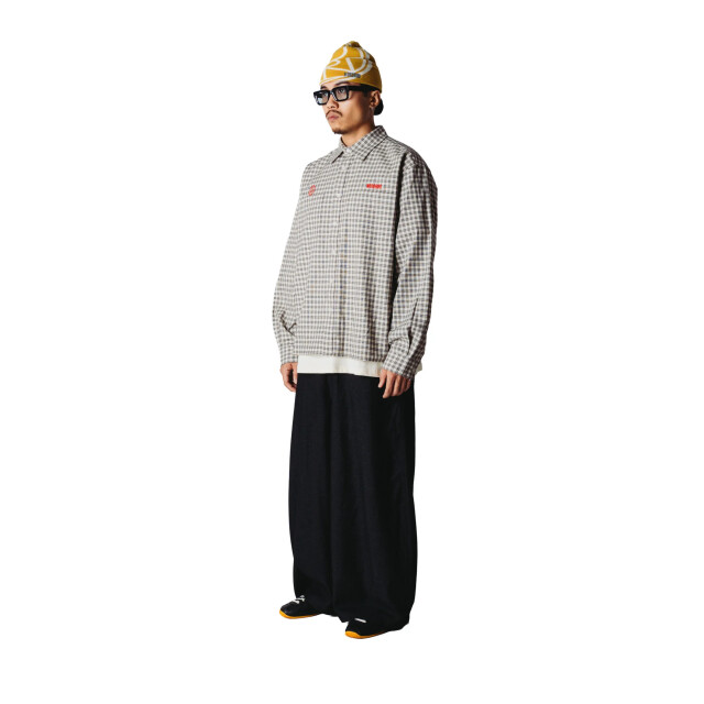 Woodbird buzo emb check shirt 2636-702 - 05631.112.0014 large