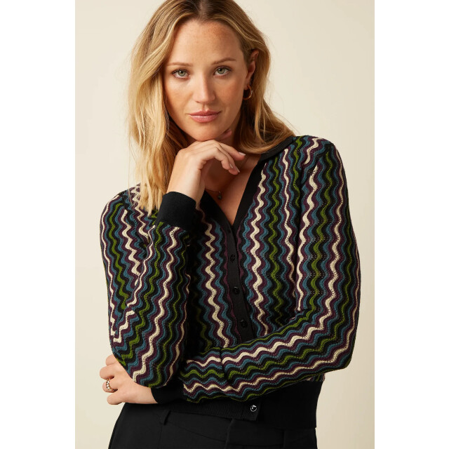 King Louie Lene cardi wyler 10890 black 10890 large