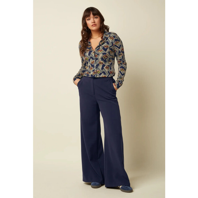 King Louie Blouse leia 10928 evening blue 10928 large