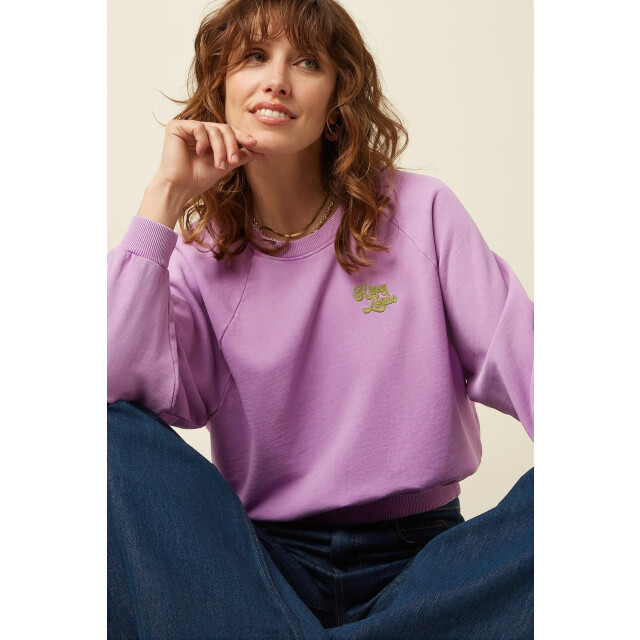 King Louie Bibi sweatshirt 10885 iris purple 10885 large