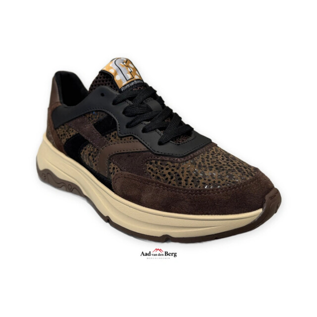 Floris van Bommel Holli 01.01 Sneakers Bruin Holli 01.01 large