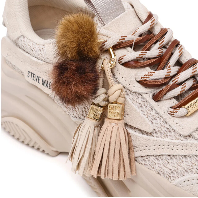 Steve Madden Possession-ppe bone suede dames sneaker SM11005732-290 large