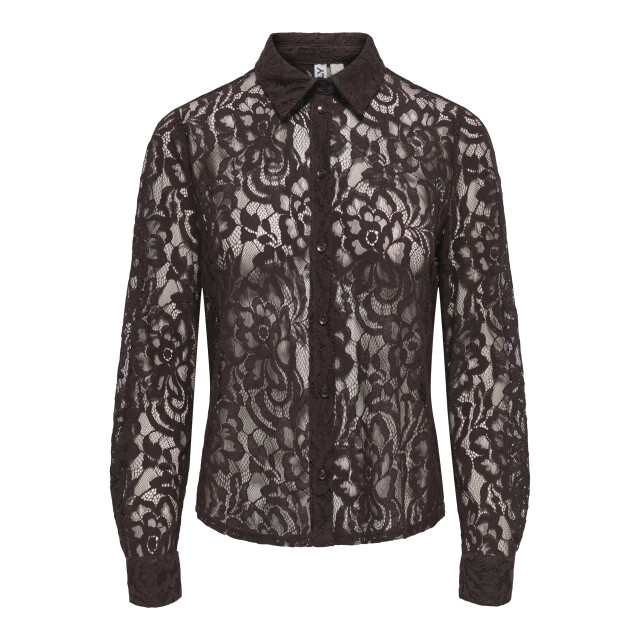 Only Onlbirun l/s lace shirt wvn 15380416 large