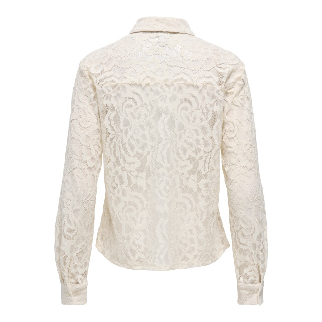 Only Onlbirun l/s lace shirt wvn 15380416 large