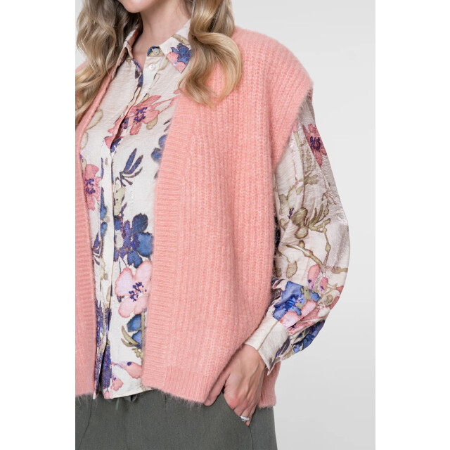 Geisha Mouwloos vest 64534-29 soft pink 64534029-521 large