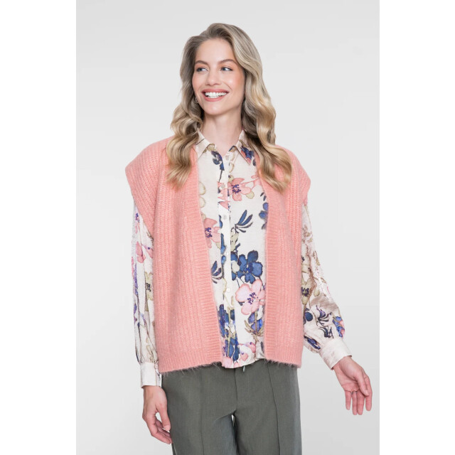 Geisha Mouwloos vest 64534-29 soft pink 64534029-521 large
