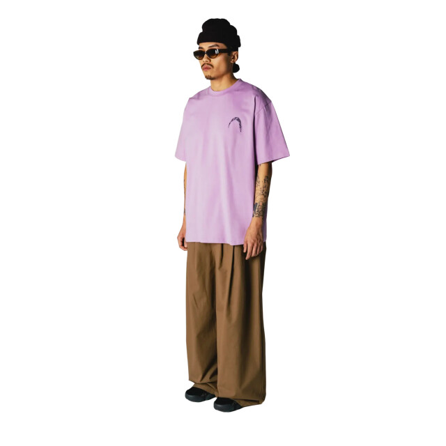 Woodbird Wbbaine warp tee 2626-416 dusty violet 2626-416 large