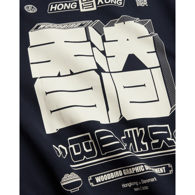 Woodbird Wbcane hk crew 2636-602 dark navy 2636-602 large