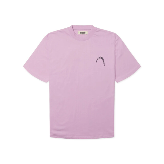 Woodbird Wbbaine warp tee 2626-416 dusty violet 2626-416 large
