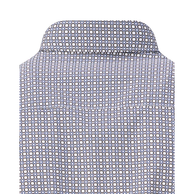 Campbell Casual overhemd donker 107640-001-L large