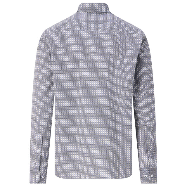 Campbell Casual overhemd donker 107640-001-L large