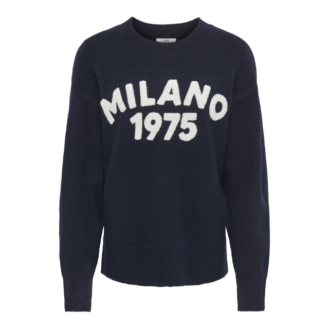Jacqueline de Yong ciao l/s o-neck pullover knt 15376534 sky captain 06712.290.0012 large