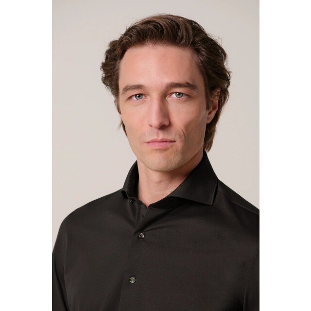 Profuomo shirt x-cutaway sf ppxh30021f h2 dark brown 05631.870.0003 large