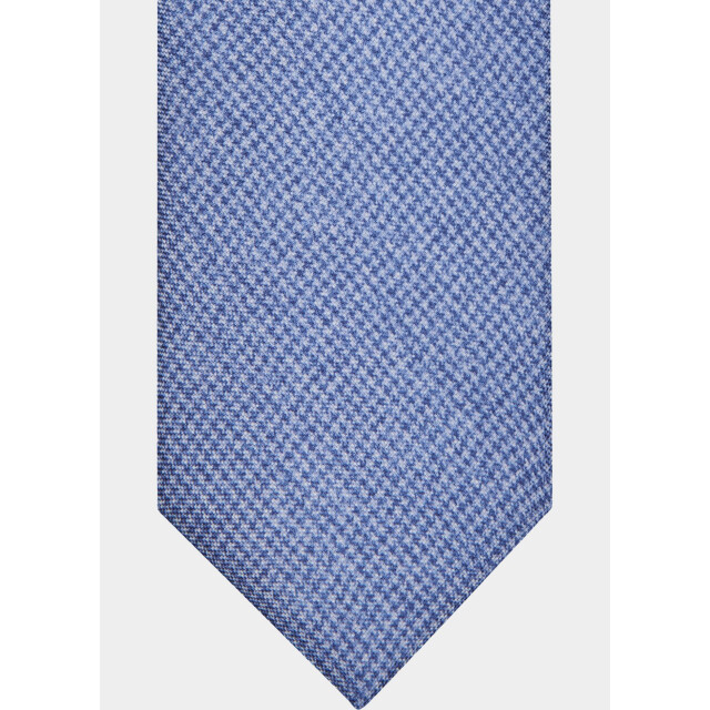 Profuomo Stropdas tie silk print light blue ppwa30020/b 211747 large