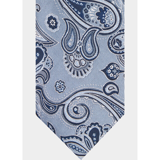 Profuomo Stropdas tie silk woven blue ppwa30046/b 211756 large