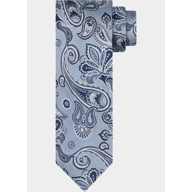 Profuomo Stropdas tie silk woven blue ppwa30046/b 211756 large
