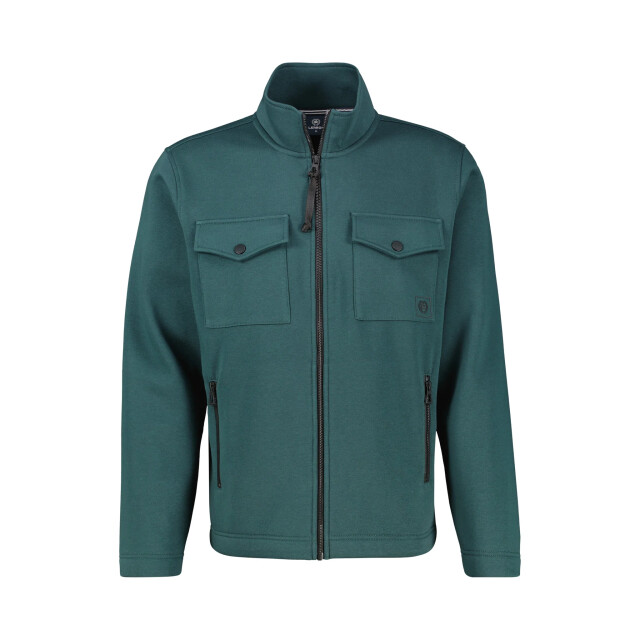 Lerros Heren vest 2684521 664 cedar green Lerros Vest 2684521 664CedarGreen large