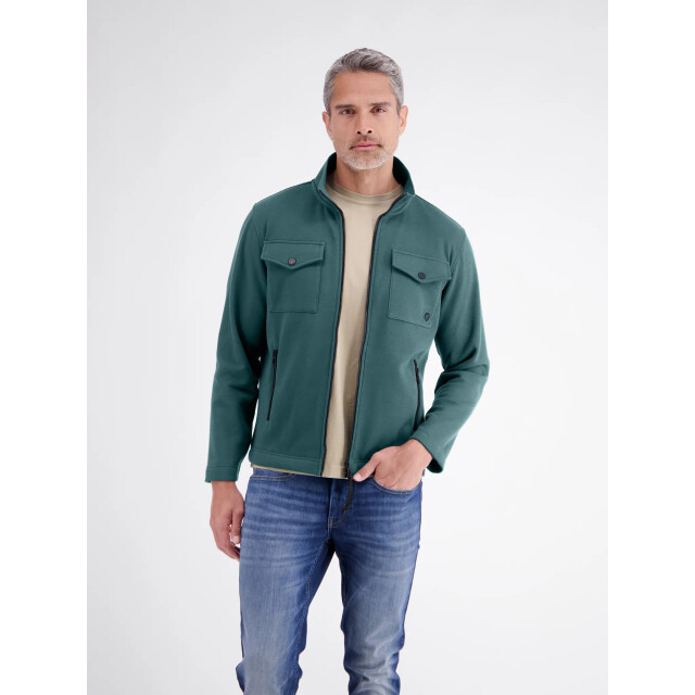 Lerros Heren vest 2684521 664 cedar green Lerros Vest 2684521 664CedarGreen large